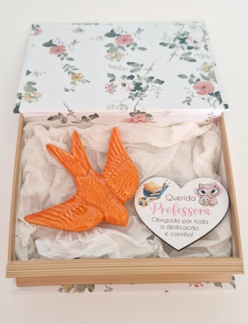 Box andorinha - Querida Professora