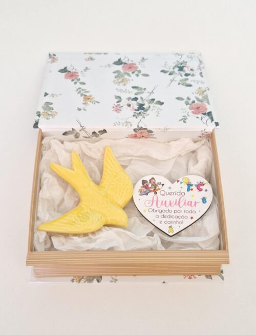 Box andorinha - Querida Auxiliar