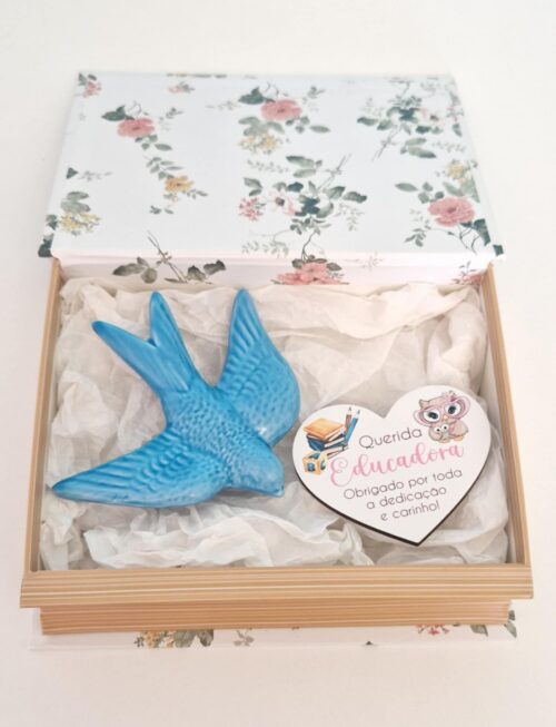 Box andorinha - Querida Educadora