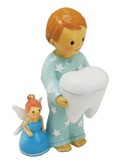 Fada dos dentes com Menino - little drops of water