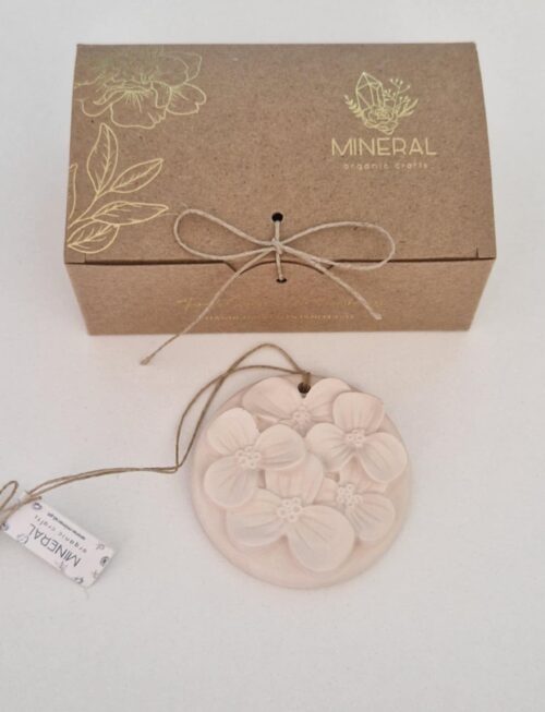 Hortênsia Bege - Cerâmica Perfumada da Mineral Organic Crafts