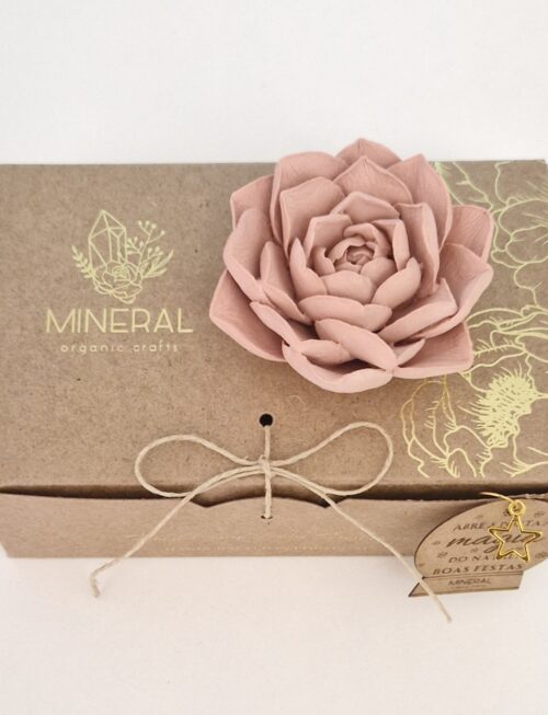 Rosa selvagem rosa velho - Cerâmica Perfumada da Mineral Organic Crafts