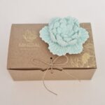Flor de Lótus Menta - Cerâmica Perfumada da Mineral Organic Crafts