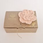 Flor de Lótus Coral - Cerâmica Perfumada da Mineral Organic Crafts