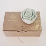 Rosa chá verde - Cerâmica Perfumada da Mineral Organic Crafts