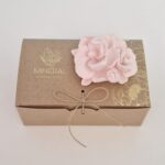 Rebento de Magnólia Rosa - Cerâmica Perfumada da Mineral Organic Crafts