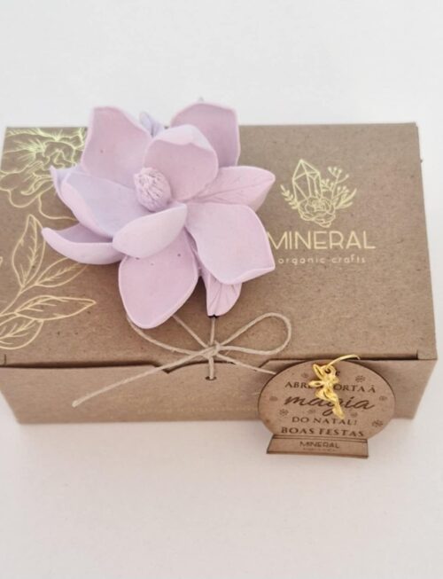 Magnólia Lilás - Cerâmica Perfumada da Mineral Organic Crafts
