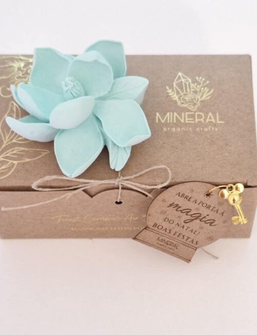 Magnólia Menta - Cerâmica Perfumada da Mineral Organic Crafts