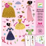 Autocolantes Reutilizáveis Dresses Season - Djeco
