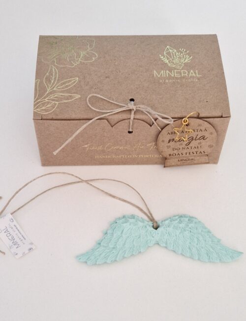 Asinhas de Anjo menta - Cerâmica Perfumada da Mineral Organic Crafts