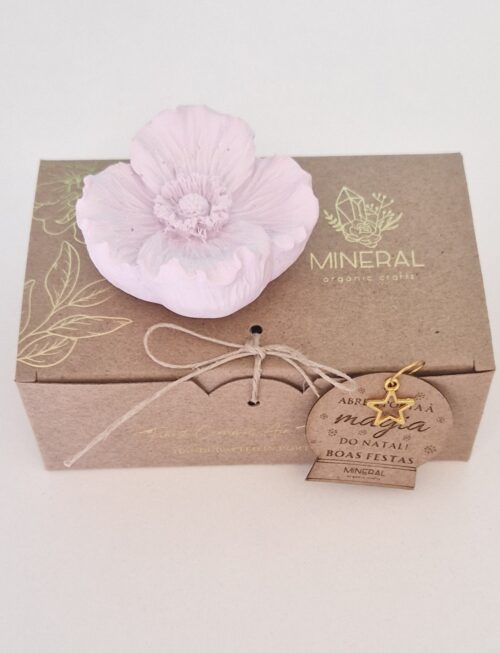 Papoila lilás - Cerâmica Perfumada da Mineral Organic Crafts