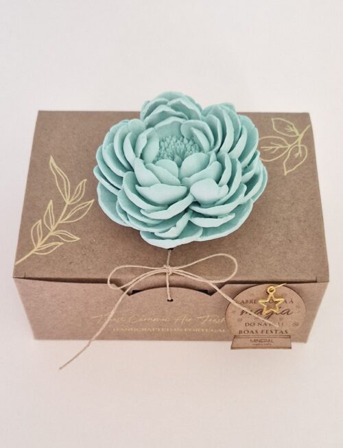 Camélia fechada menta - Mineral Organic Crafts