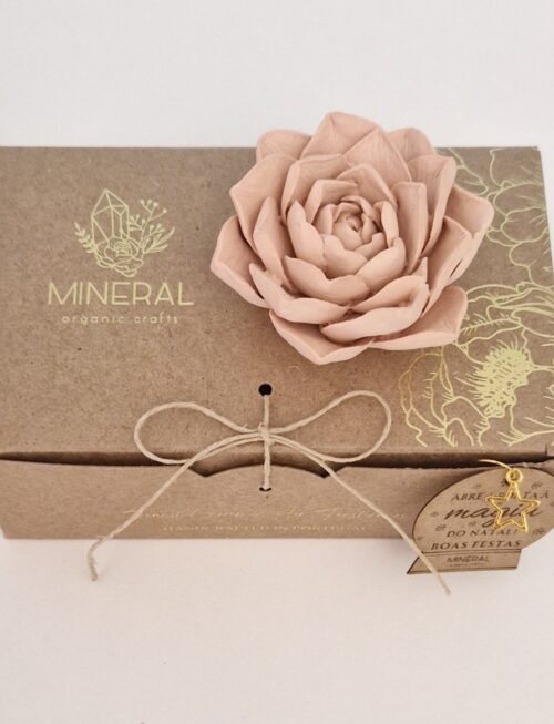 Rosa selvagem coral - Cerâmica Perfumada da Mineral Organic Crafts