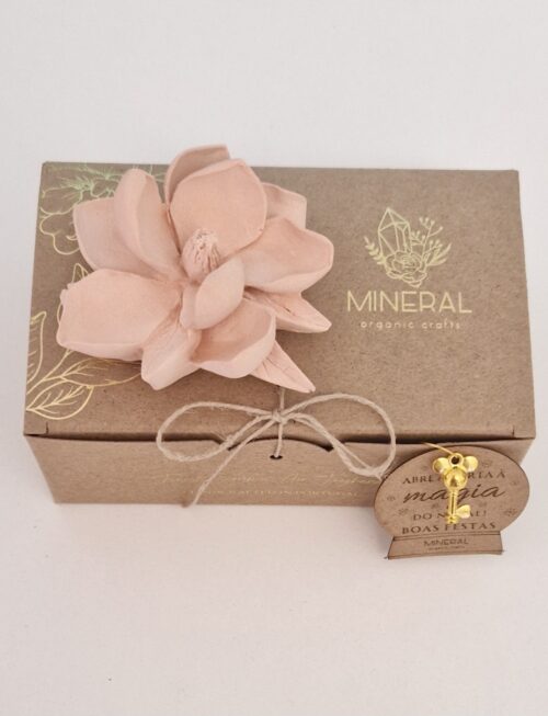 Magnólia Coral - Cerâmica Perfumada da Mineral Organic Crafts