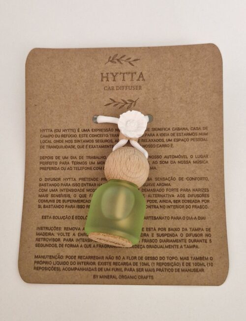 Hytta difusor de carro Magnetic -  Mineral Organic Crafts