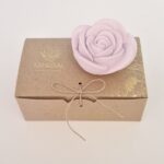 Eustoma lilás - Cerâmica Perfumada da Mineral Organic Crafts
