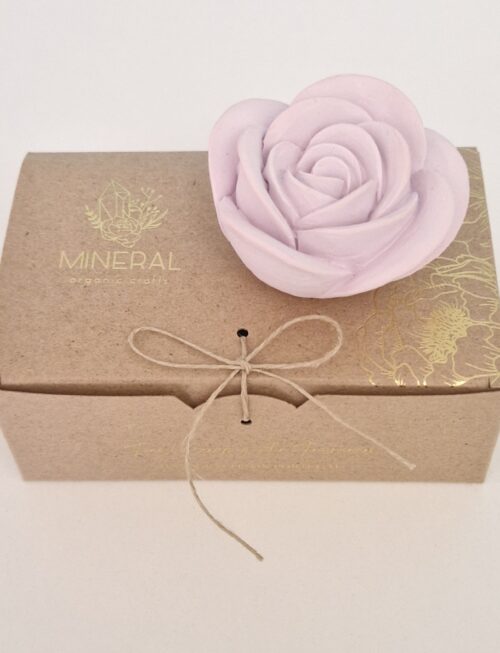 Eustoma lilás - Cerâmica Perfumada da Mineral Organic Crafts