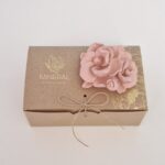 Rebento de Magnólia Rosa Velho - Cerâmica Perfumada da Mineral Organic Crafts