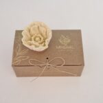 Papoila fechada amarela - Cerâmica Perfumada da Mineral Organic Crafts