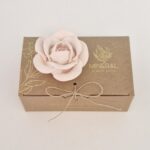 Rosa rosa claro - Cerâmica Perfumada da Mineral Organic Crafts