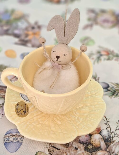 Chávena + Pires amarela by mimoso