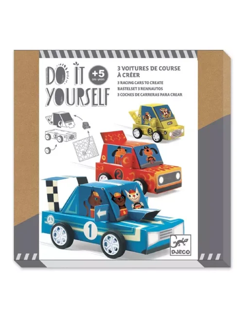 Actividades DIY constrói carros - Djeco