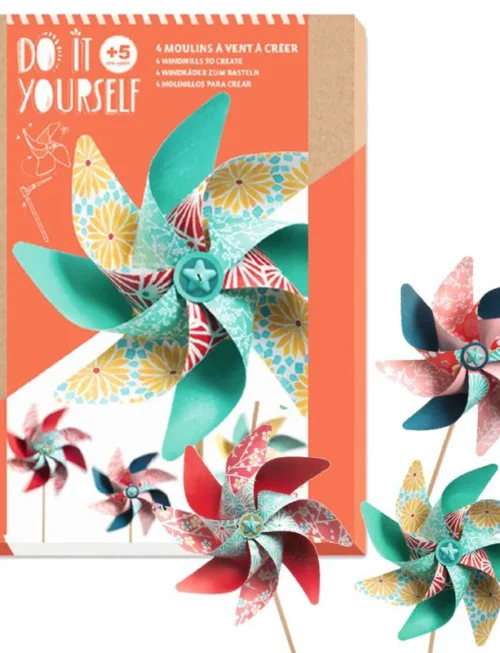 Actividades DIY Constrói Cata Ventos para decorar - Djeco