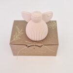 Anjo listado grande - Cerâmica Perfumada da Mineral Organic Crafts