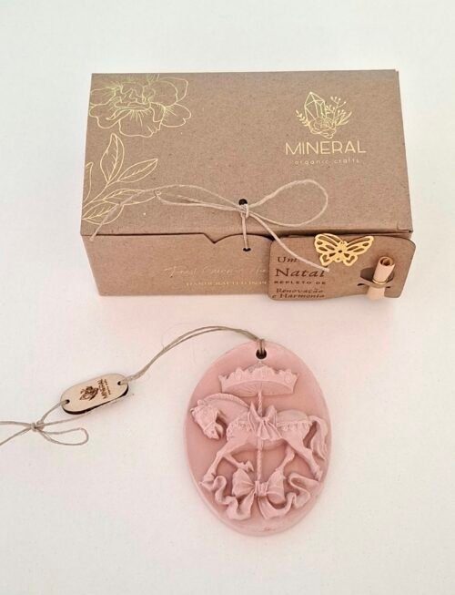 Carrossel coral - Cerâmica Perfumada da Mineral Organic Crafts