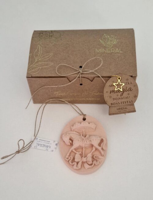 Carrosel coral - Cerâmica Perfumada da Mineral Organic Crafts