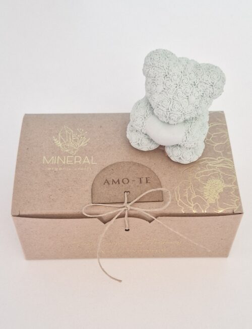 Ursinho verde - Cerâmica Perfumada da Mineral Organic Crafts