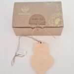 Coração de Viana laranja - Cerâmica Perfumada da Mineral Organic Crafts