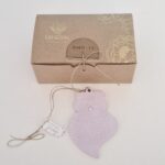 Coração de Viana lilás - Cerâmica Perfumada da Mineral Organic Crafts