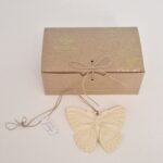 Borboleta amarelo - Cerâmica Perfumada da Mineral Organic Crafts