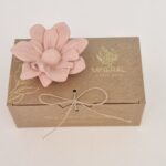 Crisântemo rosa velho - Cerâmica Perfumada da Mineral Organic Crafts
