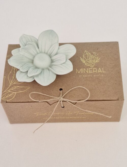 Crisântemo verde - Cerâmica Perfumada da Mineral Organic Crafts