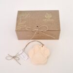 Patinha para pendurar alaranjada - Cerâmica Perfumada da Mineral Organic Crafts