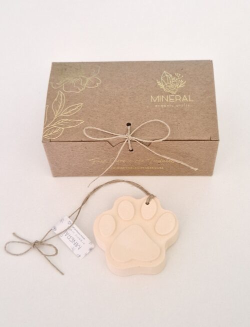 Patinha para pendurar alaranjada - Cerâmica Perfumada da Mineral Organic Crafts