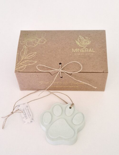 Patinha para pendurar verde - Cerâmica Perfumada da Mineral Organic Crafts