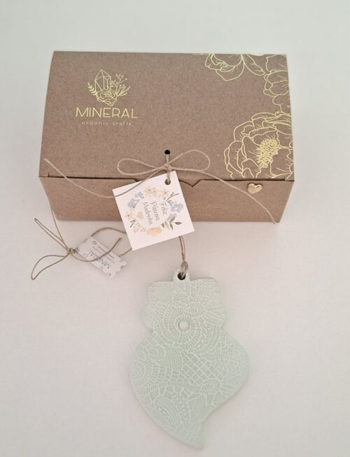 Coração de Viana verde - Cerâmica Perfumada da Mineral Organic Crafts