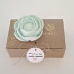 Ranúnculo pétala lisa menta - Cerâmica Perfumada da Mineral Organic Crafts