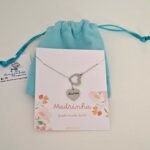 Pulseira prateada Madrinha
