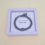 Pulseira em aço Padrinho