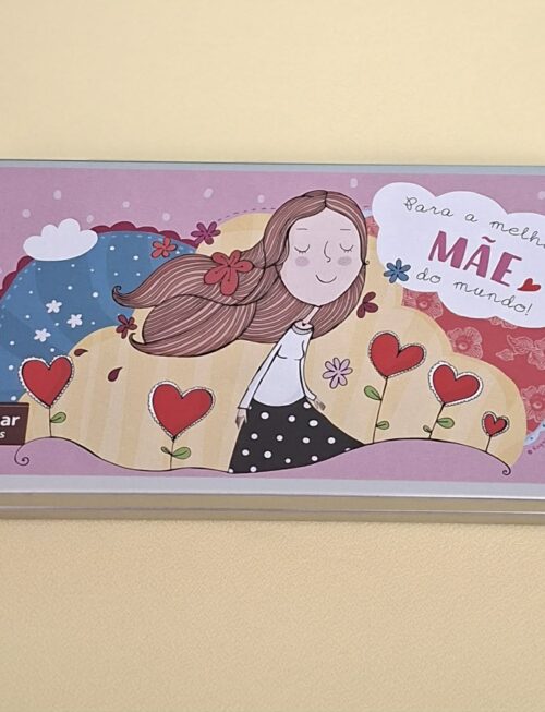 Lata com chocolate - Mãe