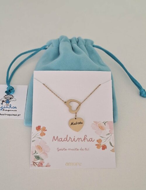 Pulseira dourada Madrinha