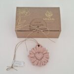 Gerbera coração rosa velho - Cerâmica Perfumada da Mineral Organic Crafts