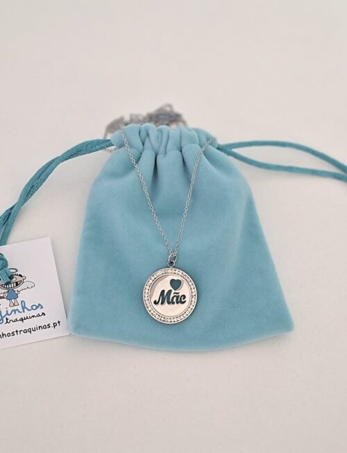 Colar aço - Mãe