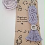 Porta chaves em macramé - Melhor Educadora