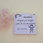 Azulejo com íman Educadora