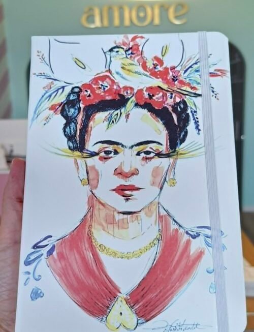 Bloco de Notas - Ilustração Dina Maciel